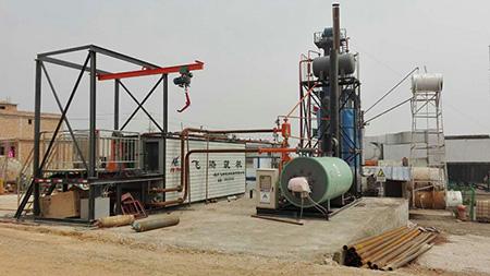 DLT Series Thermal Oil Heating Asphalt Barrel Melter