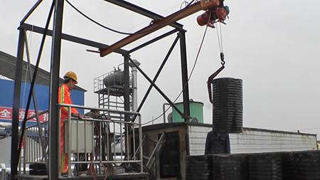 DLT Series Thermal Oil Heating Asphalt Barrel Melter