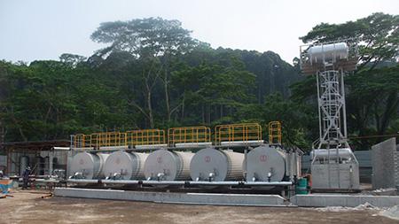 Asphalt Storage and Heating Tank