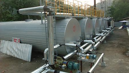Asphalt Storage and Heating Tank